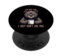 I'm Not Shy I Just Don't Like You PopSockets PopGrip Adesivo