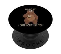 I'm Not Shy I Just Don't Like You PopSockets PopGrip Adesivo