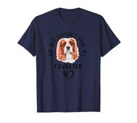 I'm Not Single I Have My Cavalier Cane Detto Maglietta