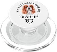I'm Not Single I Have My CAVALIER Cane Detto PopSockets PopGrip per MagSafe