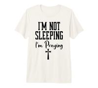 Im Not Sleeping Im Praying Shh Pastor Appreciation Christian Maglietta Premium