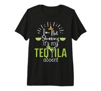 Im Not Slurring Its My Tequila Accent Margarita Day Drinking Maglietta Premium