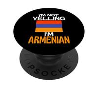 Im Not urlando Im Armenia Divertente Citazione PopSockets PopGrip Adesivo