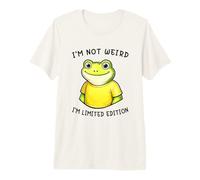 I'm Not Weird I'm Limited Edition Funny Silly Frog Meme Maglietta Premium