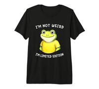 I'm Not Weird I'm Limited Edition Funny Silly Frog Meme Maglietta Premium