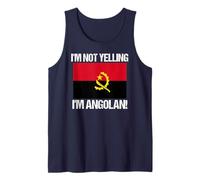 I'm Not Yelling Angola Bandiera Paese Angola Canotta