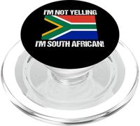 I'm Not Yelling Bandiera del Sud Africa PopSockets PopGrip per MagSafe