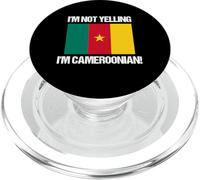 I'm Not Yelling Camerunese Bandiera Del Paese Camerun PopSockets PopGrip per MagSafe