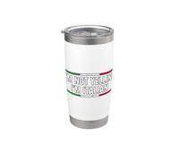 I'm Not Yelling I'm Italian Bicchiere termico in acciaio inox doppia parete