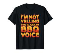 I'm Not Yelling This IS Just My BBQ Voice Maglietta