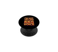 I'M NOT YELLING THIS IS JUST MY BBQ VOICE PopSockets PopGrip Adesivo