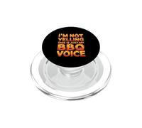 I'M NOT YELLING THIS IS JUST MY BBQ VOICE PopSockets PopGrip per MagSafe