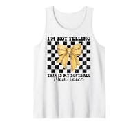 I'm Not Yelling This Is My Softball Mom Voice Festa della mamma Canotta