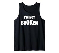I'm Ok Broken Grief Keepsake Invisible Illness I'm Not Ok Canotta