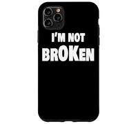 I'm Ok Broken Grief Keepsake Invisible Illness I'm Not Ok Custodia per iPhone 11 Pro Max