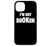 I'm Ok Broken Grief Keepsake Invisible Illness I'm Not Ok Custodia per iPhone 13