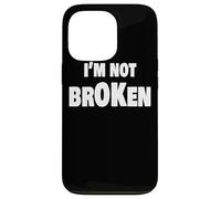 I'm Ok Broken Grief Keepsake Invisible Illness I'm Not Ok Custodia per iPhone 13 Pro