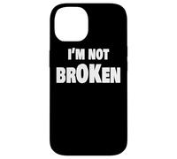 I'm Ok Broken Grief Keepsake Invisible Illness I'm Not Ok Custodia per iPhone 14