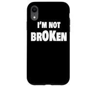 I'm Ok Broken Grief Keepsake Invisible Illness I'm Not Ok Custodia per iPhone XR
