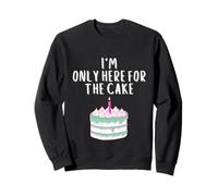 I'm Only Here for The Cake Funny Pink Meme Wedding Cakes Felpa