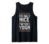 Im Only Nice After Yoga Meditazione Zen di Natale Canotta