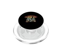 I'm Outdoorsy I Drink My Wine On The Patio PopSockets PopGrip per MagSafe