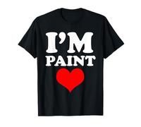 I'm Paint Funny Matching Couples I Love to Finger Paint Maglietta