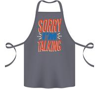 I'M Parlando Divertente Sarcasm Sarcastica Slogan Cotone Grembiule 100% Organic