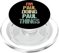 I'm Paul Doing Paul Things - Divertente Dire Nome Fresco Paul PopSockets PopGrip per MagSafe