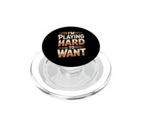 I'm Playing Hard To Want Incontri civettuoli con sarcasmo PopSockets PopGrip per MagSafe