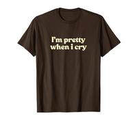 I'm Pretty When I Cry Shirt Y2k Maglietta