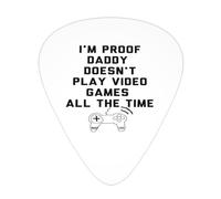 I'M Proof Daddy DoesPlay Video Plettri per chitarra Plettri per chitarra basso 12 pezzi
