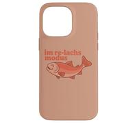 Im Re Lachs Modus Angelspruch Wortspiel Angler Fischer Angel Custodia per iPhone 14 Pro Max