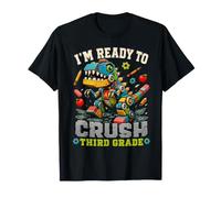 I'm Ready for 3rd Grade T Rex Dinosaur Back To School Maglietta