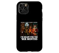 Im Ready For The Ber Months Bigfoot Halloween Fall Vibes Fun Custodia per iPhone 11 Pro