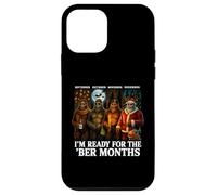 Im Ready For The Ber Months Bigfoot Halloween Fall Vibes Fun Custodia per iPhone 12 mini