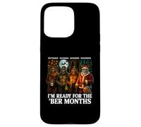 Im Ready For The Ber Months Bigfoot Halloween Fall Vibes Fun Custodia per iPhone 15 Pro Max