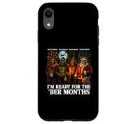 Im Ready For The Ber Months Bigfoot Halloween Fall Vibes Fun Custodia per iPhone XR