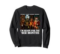 Im Ready for The BER Months Bigfoot Halloween Fall Vibes Fun Felpa