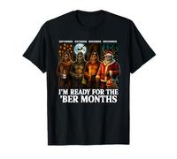 Im Ready for The BER Months Bigfoot Halloween Fall Vibes Fun Maglietta