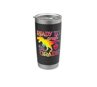 I'm Ready To Crush 1st Grade Dinosaurs Back To School Bicchiere termico in acciaio inox doppia parete