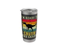 I'm Ready To Crush 2nd Grade T Rex Dinosaur Back To School Bicchiere termico in acciaio inox doppia parete