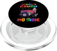 I'm Ready To Crush 2nd Grade Unicorn Dabbing Monster Truck PopSockets PopGrip per MagSafe