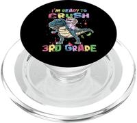 I'm Ready To Crush 3rd Grade Unicorn Dinosaur Back to School PopSockets PopGrip per MagSafe