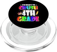 I'm Ready To Crush 4th Grade Back To School Teacher Student PopSockets PopGrip per MagSafe