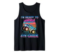 I'm Ready To Crush 4th Grade Monster Truck Back to School Canotta