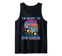 I'm Ready To Crush 6th Grade Monster Truck Back to School Canotta