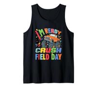 I'm Ready To Crush Field Day Monster Truck Amante Ragazzi Bambini Canotta