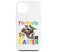 I'm Ready to Crush Kindergarten Boys Back to School Dinosaur Custodia per iPhone 13