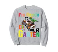 I'm Ready to Crush Kindergarten Boys Back to School Dinosaur Felpa
